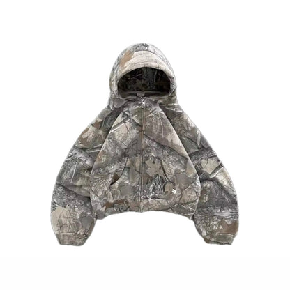 "Camouflage" Zip-Up