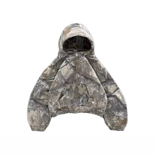 "Camouflage" Zip-Up