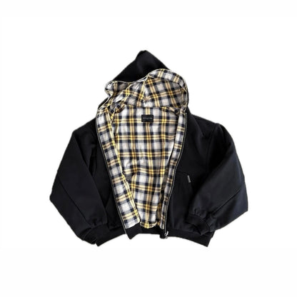 "Checkered" Zip-Up