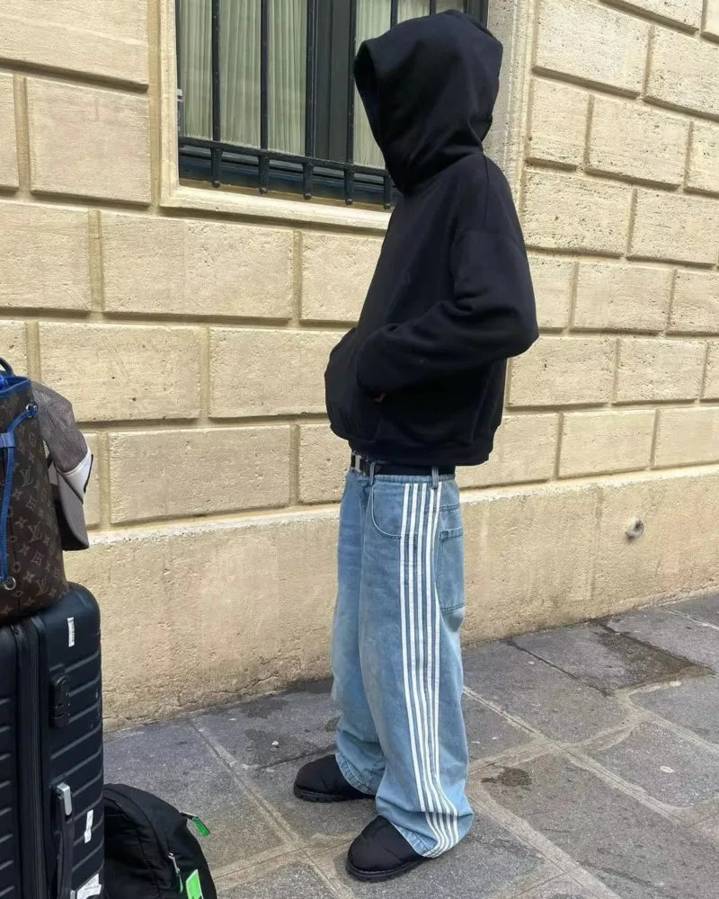 "Striped" Jeans