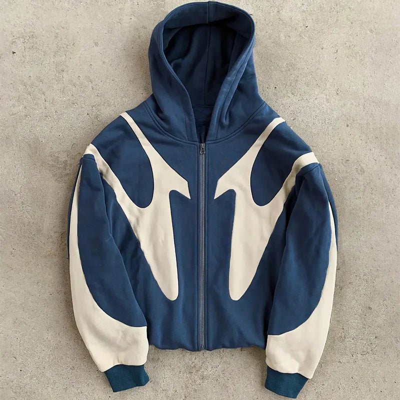"Wave" Zip-Up