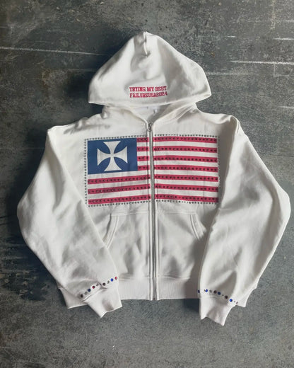 "USA" Zip-Up