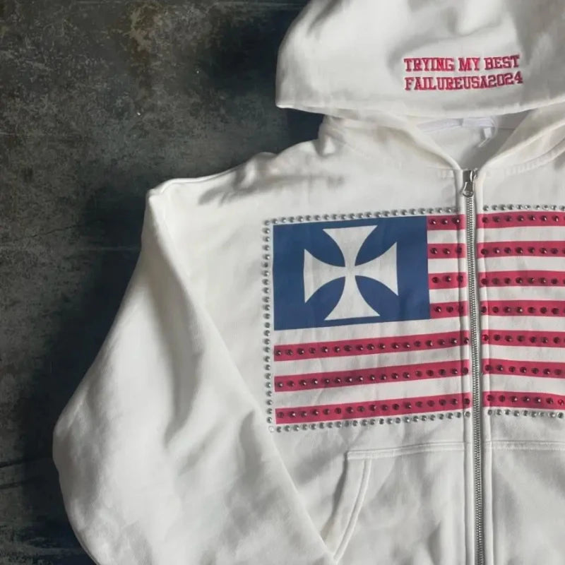"USA" Zip-Up