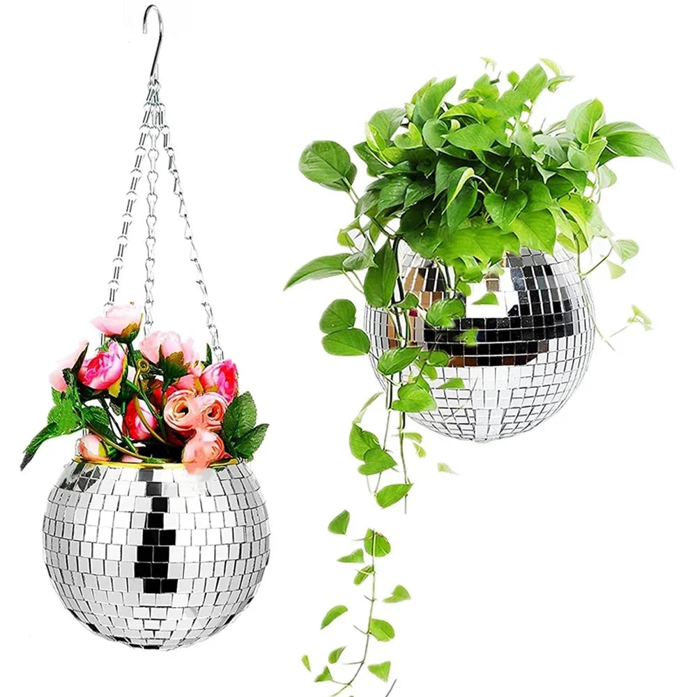 "Disco" Flower Pot