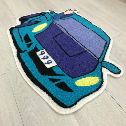 "999 Car" Rug