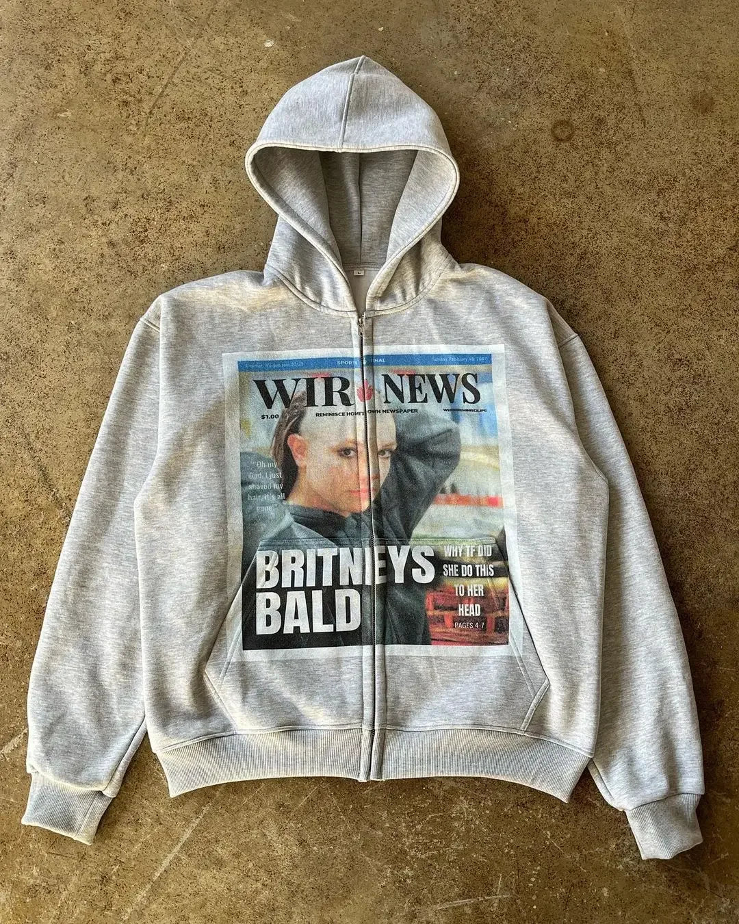 "Britney" Zip-Up