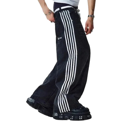 "Striped" Jeans