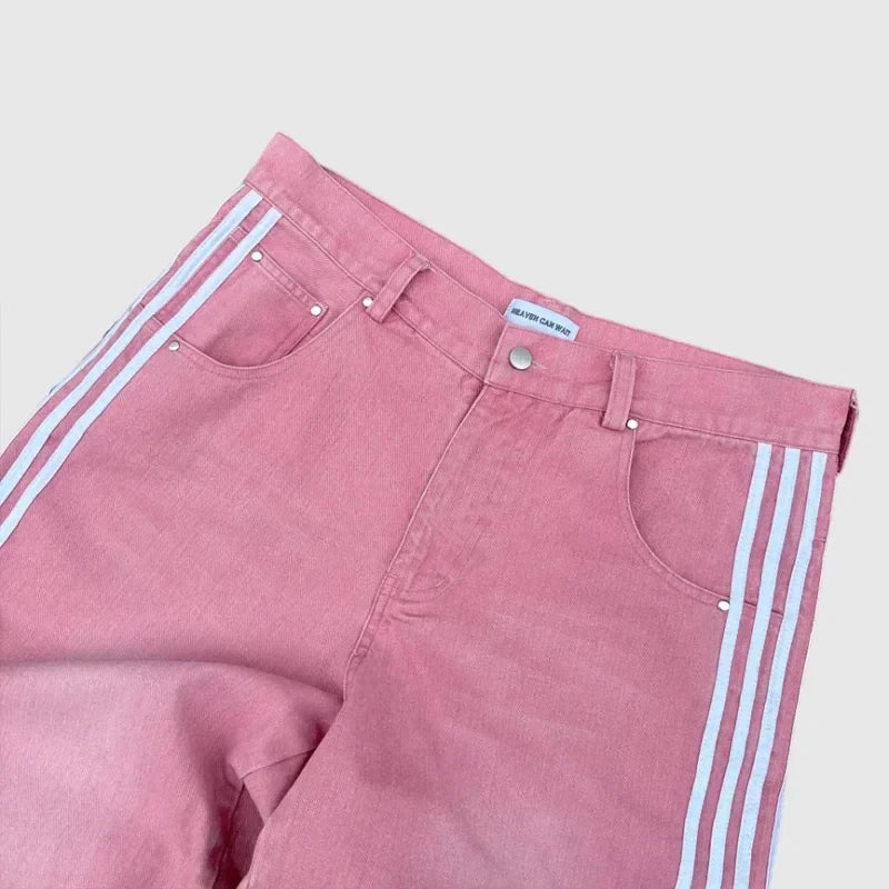 "Striped" Jeans