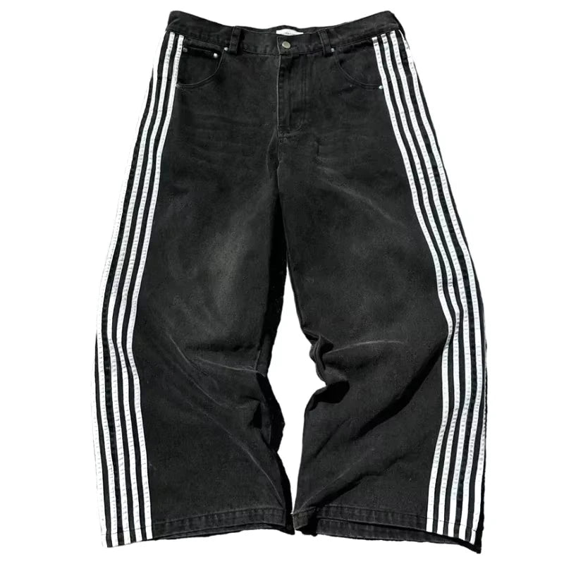 "Striped" Jeans