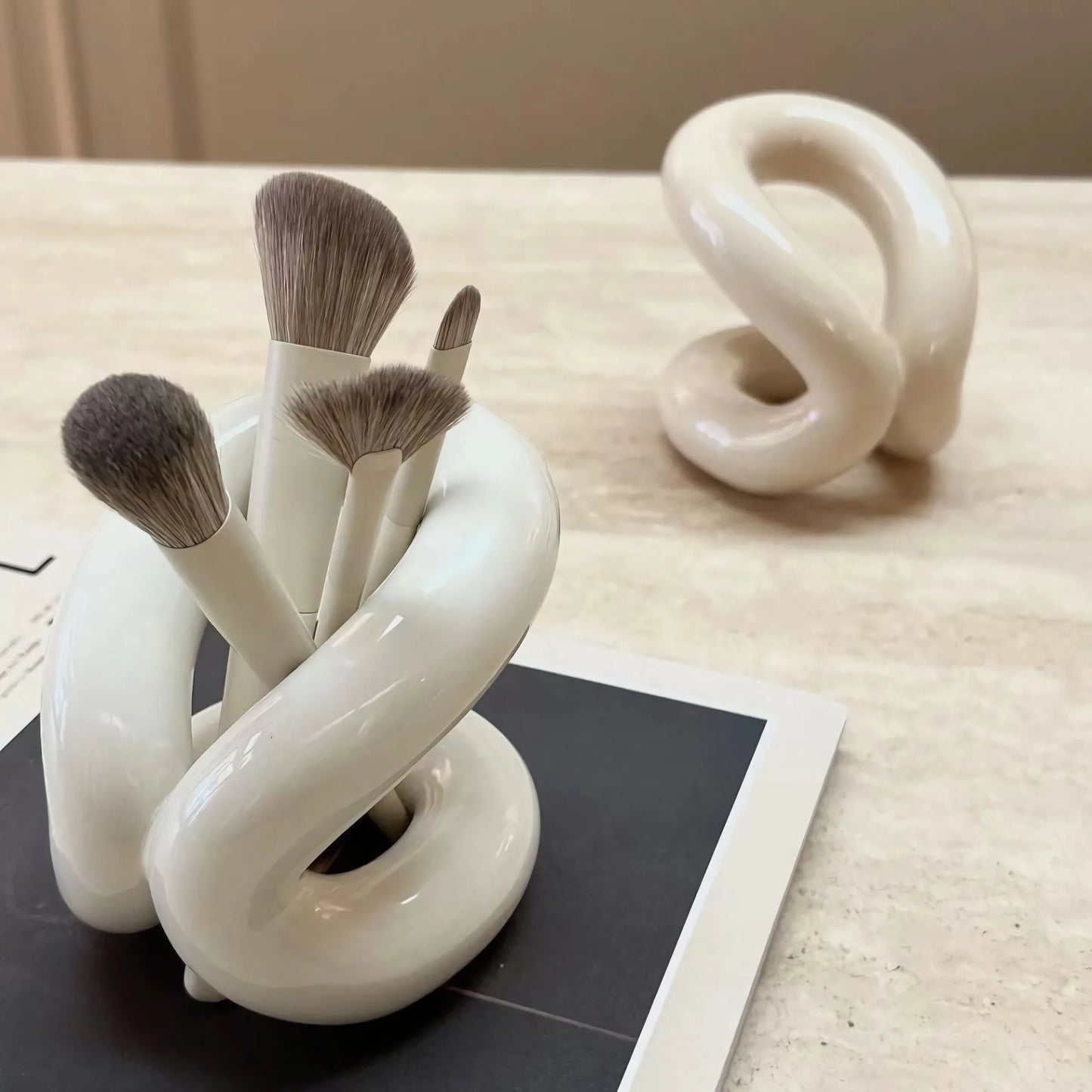 "Makeup Brush" Holder