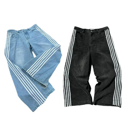 "Striped" Jeans