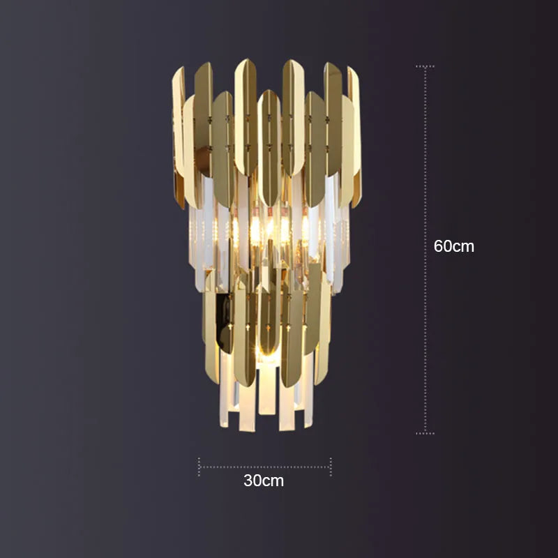"Gold Crystal" Lamp