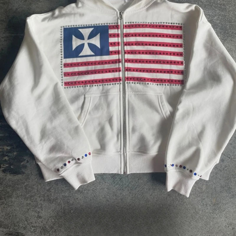 "USA" Zip-Up