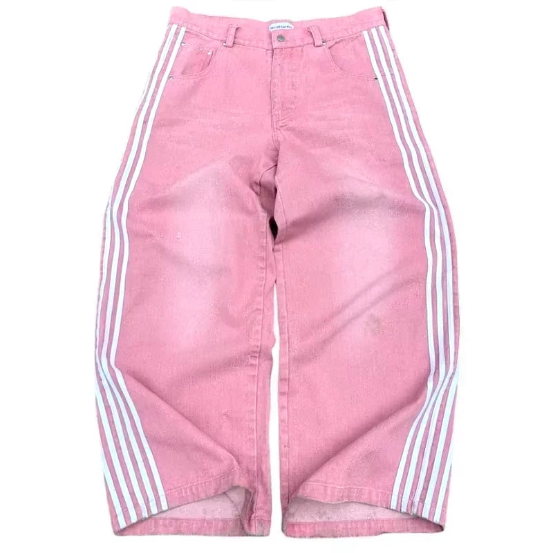 "Striped" Jeans
