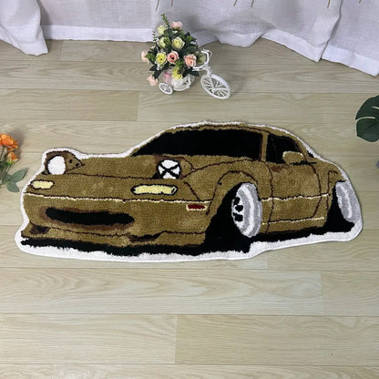 "Retro Car" Rug