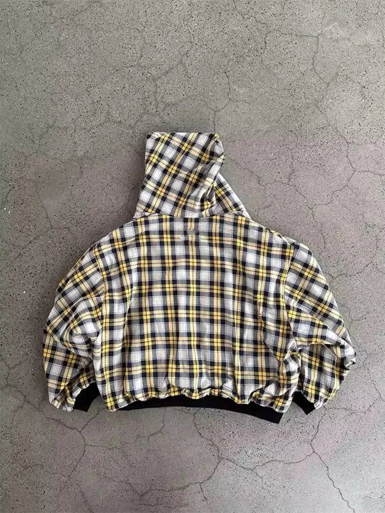 "Checkered" Zip-Up