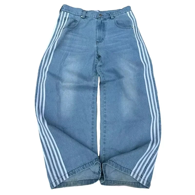 "Striped" Jeans