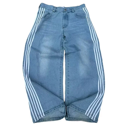 "Striped" Jeans