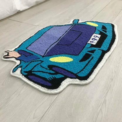 "999 Car" Rug