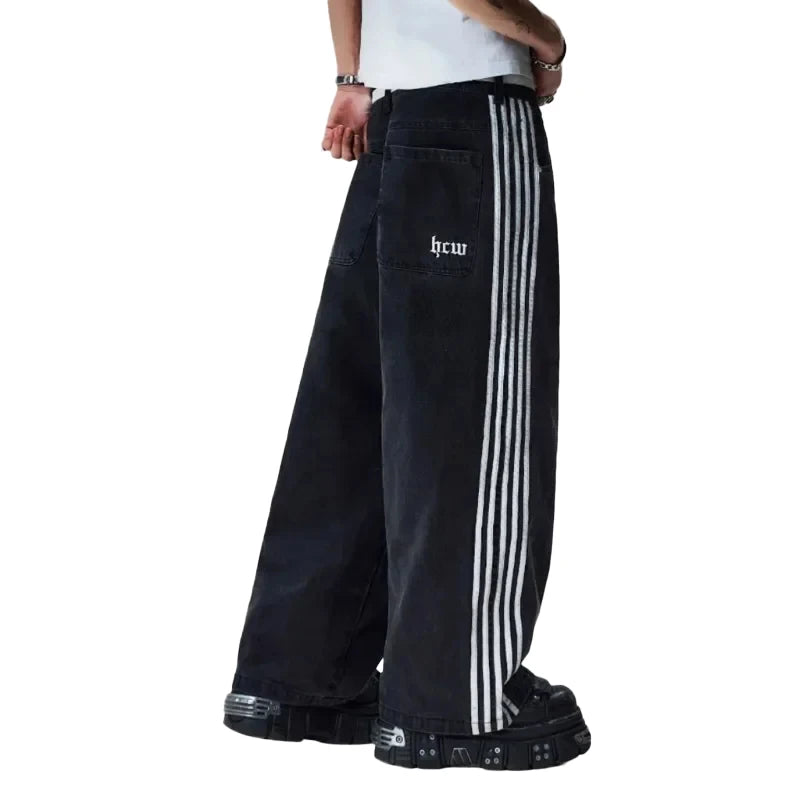"Striped" Jeans