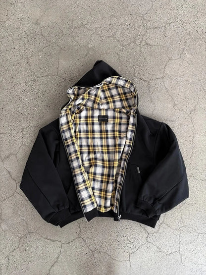 "Checkered" Zip-Up