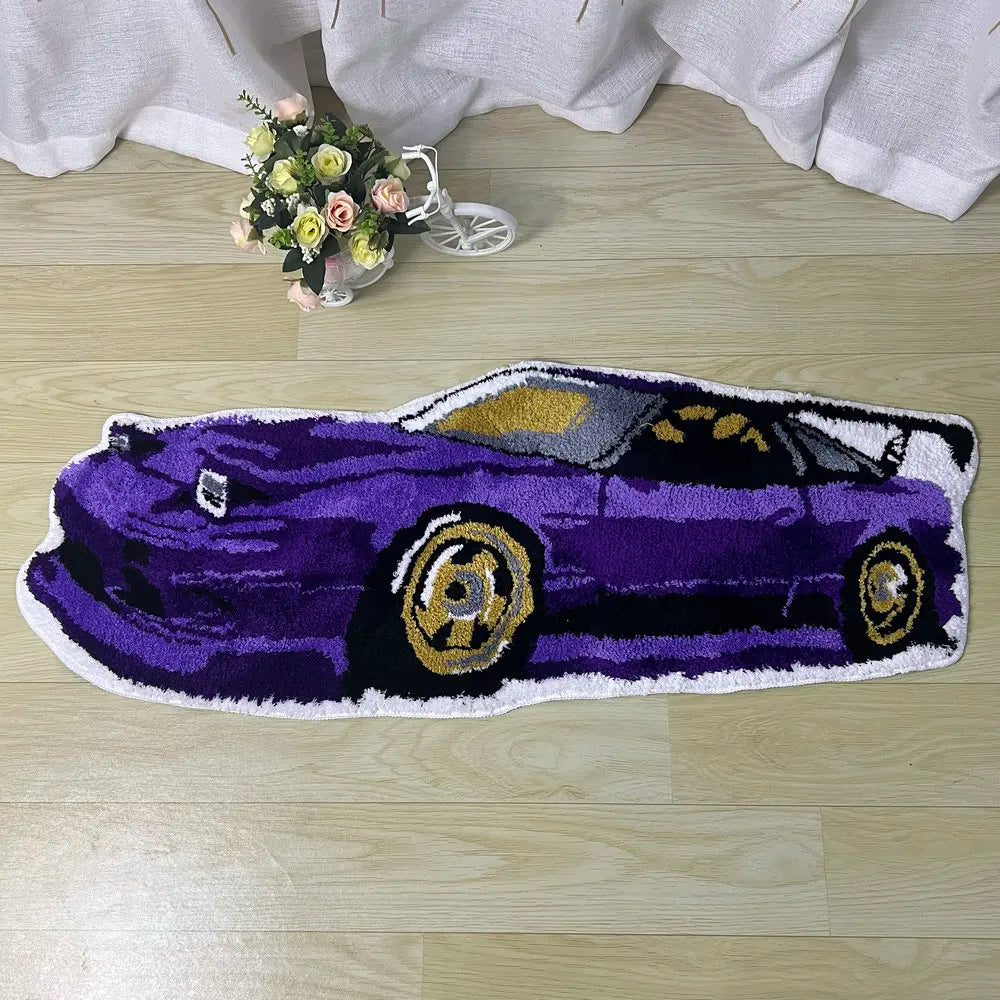 "Retro Car" Rug