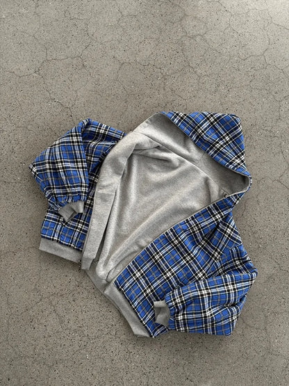 "Checkered" Zip-Up