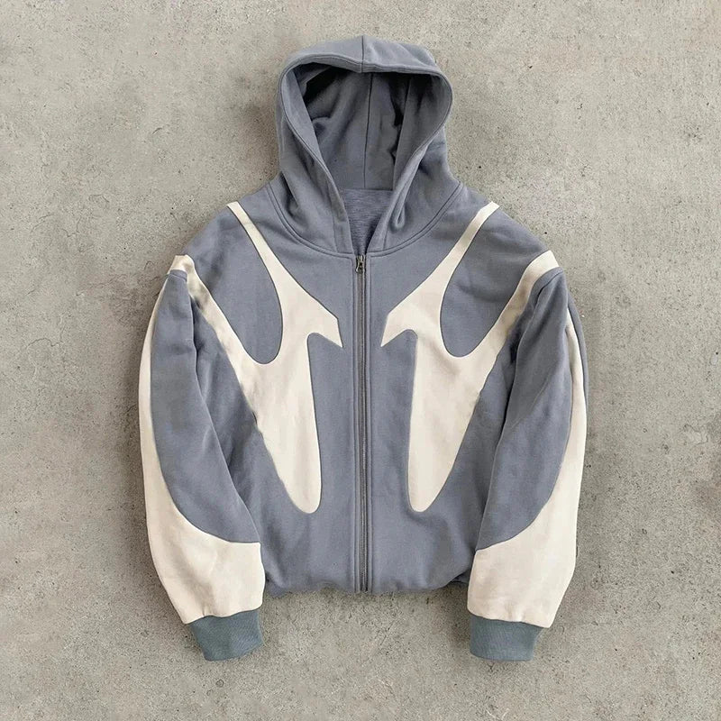 "Wave" Zip-Up