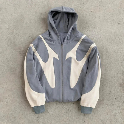 "Wave" Zip-Up